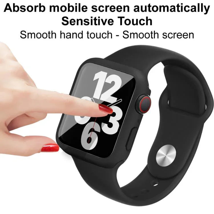 Ốp lưng tích hợp và phim với dây silicone imak, Dành cho Apple Watch SE 1/2/3/Series 4/5/6 44mm, Dành cho Apple Watch SE 1/2/3/Series 4/5/6 40mm