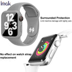 Ốp lưng tích hợp và phim với dây silicone imak, Dành cho Apple Watch SE 1/2/3/Series 4/5/6 44mm, Dành cho Apple Watch SE 1/2/3/Series 4/5/6 40mm
