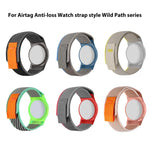Ốp bảo vệ chống mất kiểu dây đeo nylon vòng xDfind, dành cho AirTag thế hệ 2 / AirTag thế hệ 1