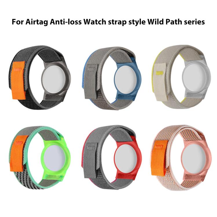Ốp bảo vệ chống mất kiểu dây đeo nylon vòng xDfind, dành cho AirTag thế hệ 2 / AirTag thế hệ 1