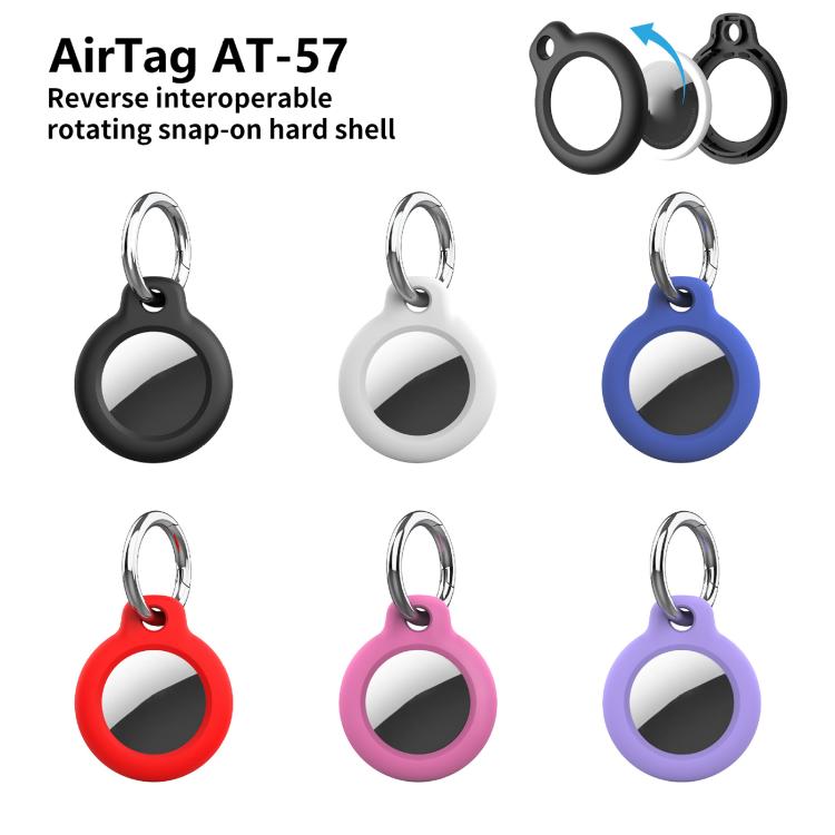 Ốp bảo vệ PC khóa lò xo xDfind, dành cho AirTag thế hệ 2 / AirTag thế hệ 1