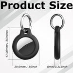 Ốp bảo vệ PC khóa lò xo xDfind, dành cho AirTag thế hệ 2 / AirTag thế hệ 1
