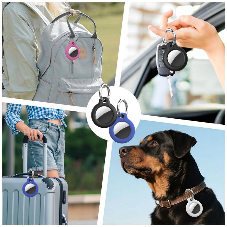 Ốp bảo vệ PC khóa lò xo xDfind, dành cho AirTag thế hệ 2 / AirTag thế hệ 1