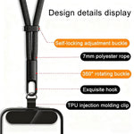 XDcase Dây đeo cổ tay điện thoại di động điều chỉnh có đệm