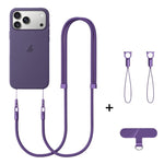 XDcase Dây đeo chéo điều chỉnh có khóa đôi cho điện thoại di động