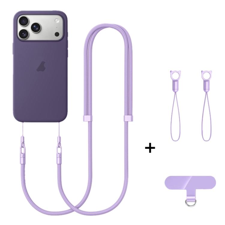XDcase Dây đeo chéo điều chỉnh có khóa đôi cho điện thoại di động