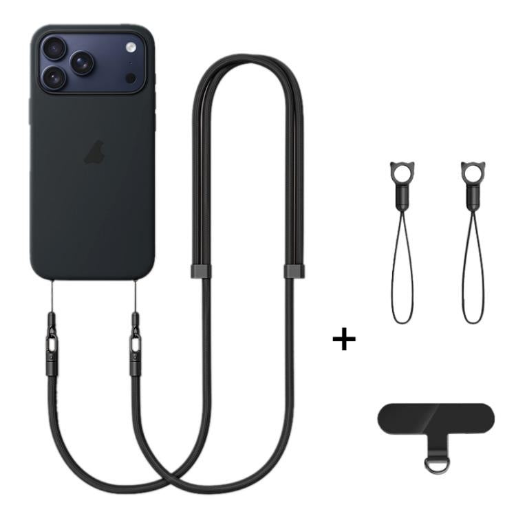 XDcase Dây đeo chéo điều chỉnh có khóa đôi cho điện thoại di động