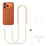 XDcase Dây đeo chéo điều chỉnh có khóa đôi cho điện thoại di động