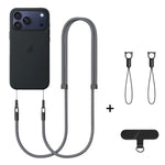 XDcase Dây đeo chéo điều chỉnh có khóa đôi cho điện thoại di động