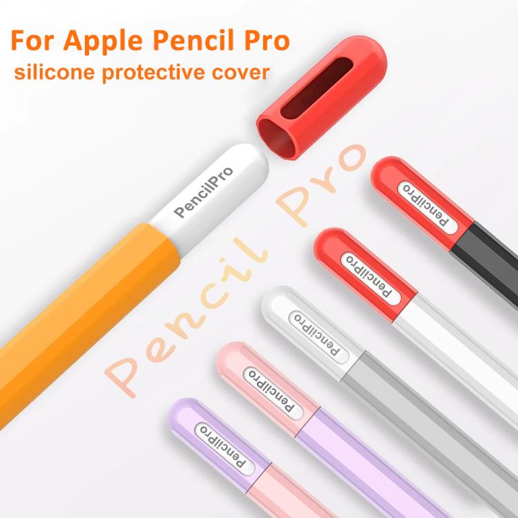 Ốp bút stylus silicone màu tương phản XDcase, dành cho Apple Pencil Pro / 2, Apple Pencil Pro / 2 / 1, Apple Pencil USB-C / 3