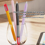 Ốp bút stylus silicone màu tương phản XDcase, dành cho Apple Pencil Pro / 2, Apple Pencil Pro / 2 / 1, Apple Pencil USB-C / 3