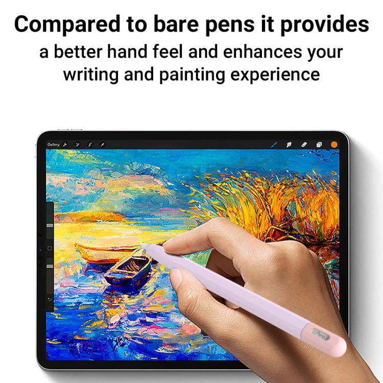 Ốp bút stylus silicone màu tương phản XDcase, dành cho Apple Pencil Pro / 2, Apple Pencil Pro / 2 / 1, Apple Pencil USB-C / 3
