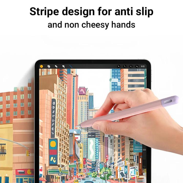 Ốp bút stylus silicone màu tương phản XDcase, dành cho Apple Pencil Pro / 2, Apple Pencil Pro / 2 / 1, Apple Pencil USB-C / 3