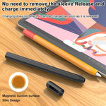 Ốp bút stylus silicone màu tương phản XDcase, dành cho Apple Pencil Pro / 2, Apple Pencil Pro / 2 / 1, Apple Pencil USB-C / 3