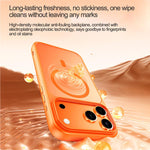 Ốp lưng điện thoại PC TPU lai cảm giác da phun dầu, dành cho iPhone 17 Pro Max, iPhone 17 Pro, iPhone 17