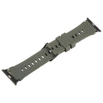 Dây đồng hồ silicone in họa tiết ngụy trang đầu nối đen xDfind, Dành cho Apple Watch 42 / 44 / 45 / 46 / 49mm, Dành cho Apple Watch 38 / 40 / 41 / S10 42mm