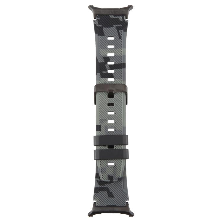 Dây Đồng Hồ Silicone In Họa Tiết Ngụy Trang Đầu Nối Đen xDfind, Dành Cho Samsung Galaxy Watch Ultra / Ultra 2025, Dành Cho Samsung Galaxy Watch8 / Watch8 Classic