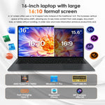 GXMO T160 Laptop 16 inch Windows 11, 16GB+512GB, Bộ xử lý AMD Ryzen 5 7430U Hexa Core, Phích cắm EU, Phích cắm US, Phích cắm UK, Phích cắm AU