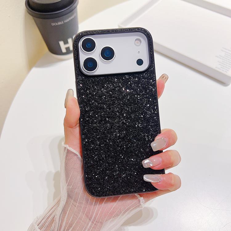 Ốp lưng điện thoại TPU chống sốc bột kim tuyến, dành cho iPhone 17 Pro Max, iPhone 17 Pro, iPhone 17, iPhone Air
