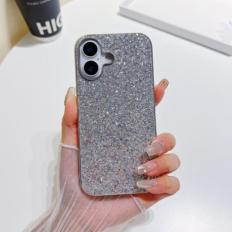 Ốp lưng điện thoại TPU chống sốc bột kim tuyến, dành cho iPhone 17 Pro Max, iPhone 17 Pro, iPhone 17, iPhone Air