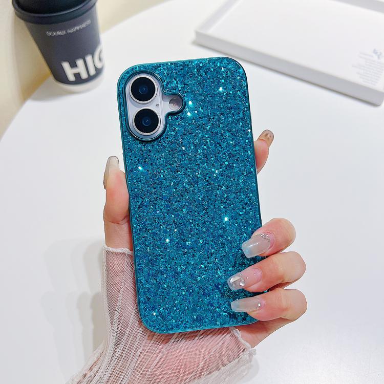Ốp lưng điện thoại TPU chống sốc bột kim tuyến, dành cho iPhone 17 Pro Max, iPhone 17 Pro, iPhone 17, iPhone Air