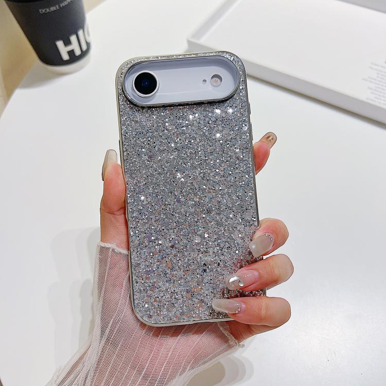 Ốp lưng điện thoại TPU chống sốc bột kim tuyến, dành cho iPhone 17 Pro Max, iPhone 17 Pro, iPhone 17, iPhone Air