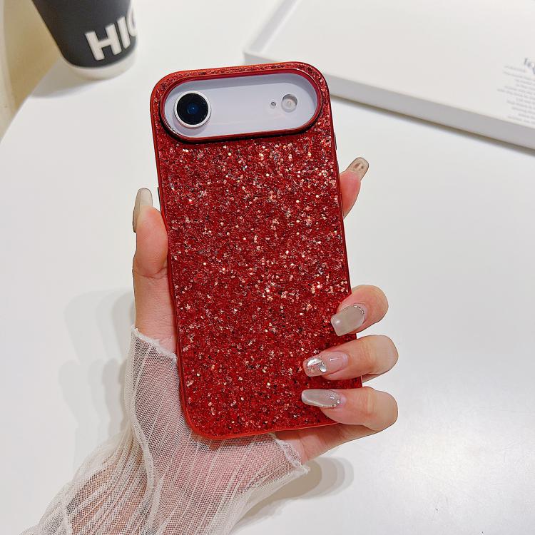 Ốp lưng điện thoại TPU chống sốc bột kim tuyến, dành cho iPhone 17 Pro Max, iPhone 17 Pro, iPhone 17, iPhone Air
