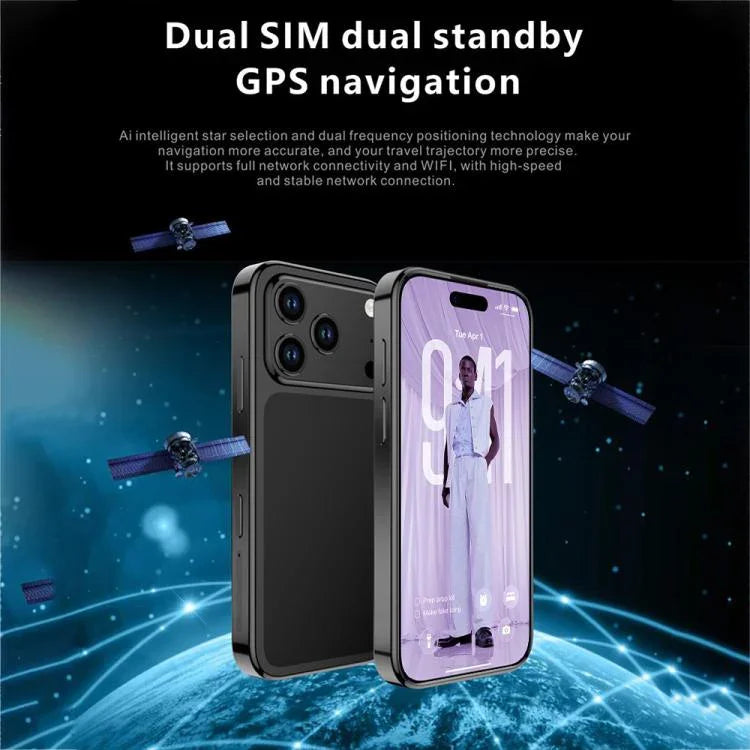 Melrose S17 Pro Mini, 4GB+64GB, Màn hình 3.75 inch Android 12.0 MTK6765 Octa Core, Mạng: 4G, 2 SIM, Hỗ trợ Google Play
