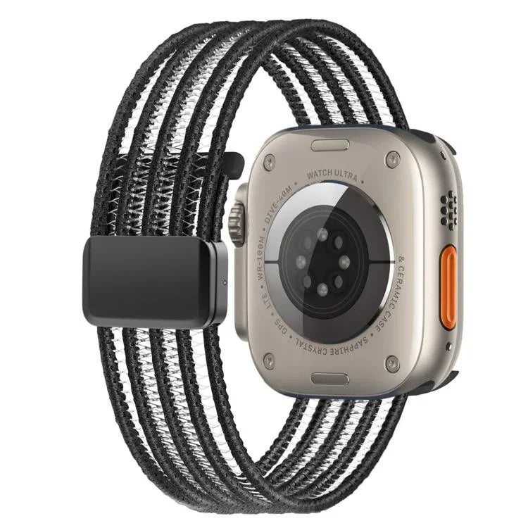 Dây đồng hồ dây cá nylon thoáng khí, Dành cho Apple Watch 46mm / 49mm / 45mm / 44mm, Dành cho Apple Watch S11 42mm / 41mm / 40mm / 38mm