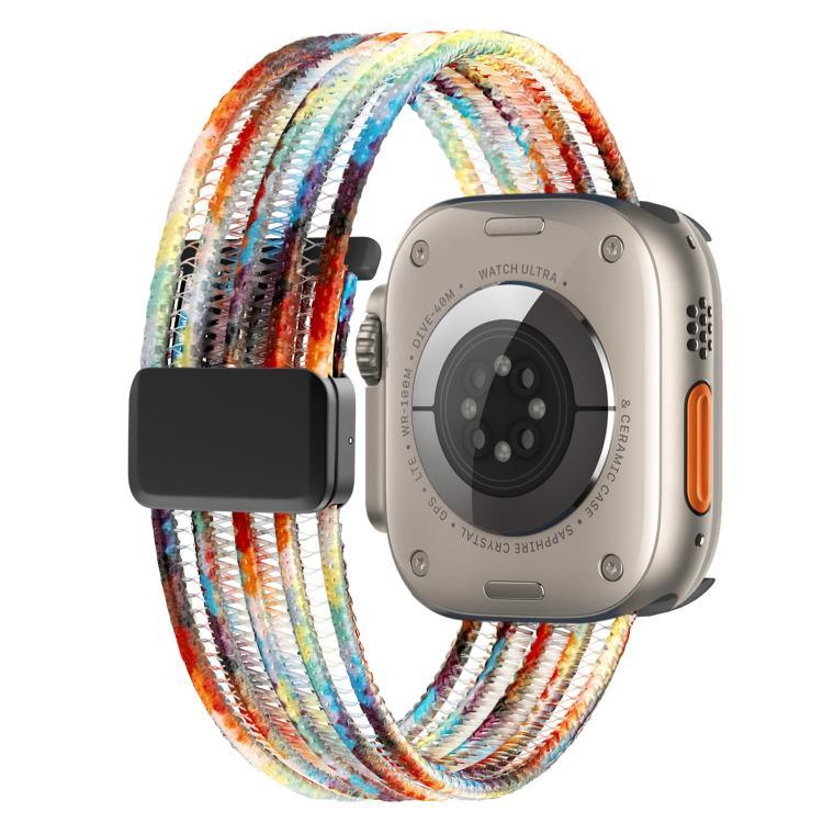 Dây đồng hồ dây cá nylon thoáng khí, Dành cho Apple Watch 46mm / 49mm / 45mm / 44mm, Dành cho Apple Watch S11 42mm / 41mm / 40mm / 38mm