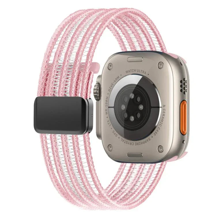 Dây đồng hồ dây cá nylon thoáng khí, Dành cho Apple Watch 46mm / 49mm / 45mm / 44mm, Dành cho Apple Watch S11 42mm / 41mm / 40mm / 38mm
