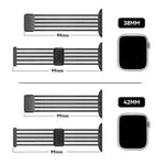 Dây đồng hồ dây cá nylon thoáng khí, Dành cho Apple Watch 46mm / 49mm / 45mm / 44mm, Dành cho Apple Watch S11 42mm / 41mm / 40mm / 38mm