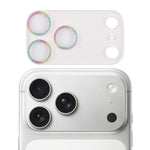 Miếng dán kính cường lực vòng kim tuyến bảo vệ ống kính camera, dành cho iPhone 17 Pro Max, iPhone 17 Pro