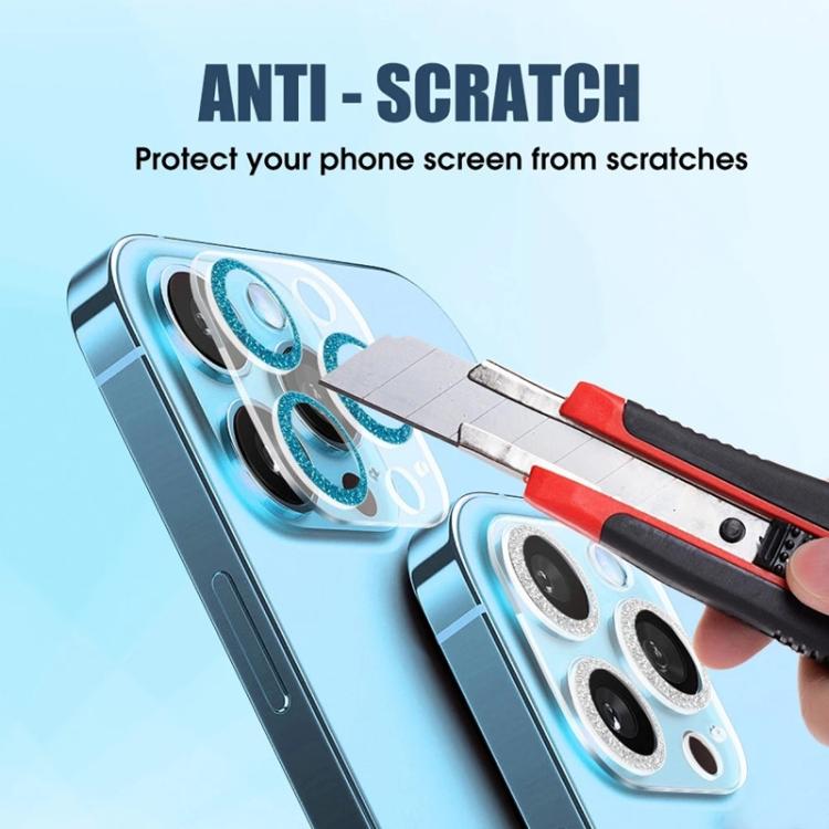 Miếng dán kính cường lực vòng kim tuyến bảo vệ ống kính camera, dành cho iPhone 17 Pro Max, iPhone 17 Pro