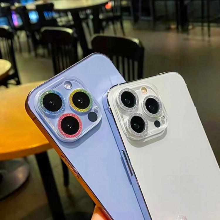 Miếng dán kính cường lực vòng kim tuyến bảo vệ ống kính camera, dành cho iPhone 17 Pro Max, iPhone 17 Pro