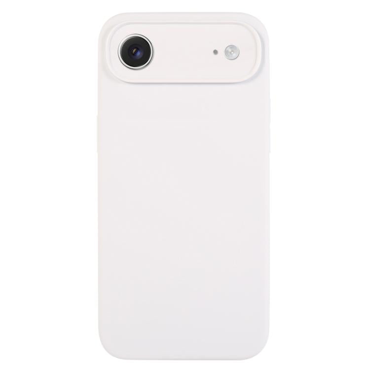 Ốp điện thoại silicone lỏng màu trơn lỗ nhỏ tinh tế, dành cho iPhone Air