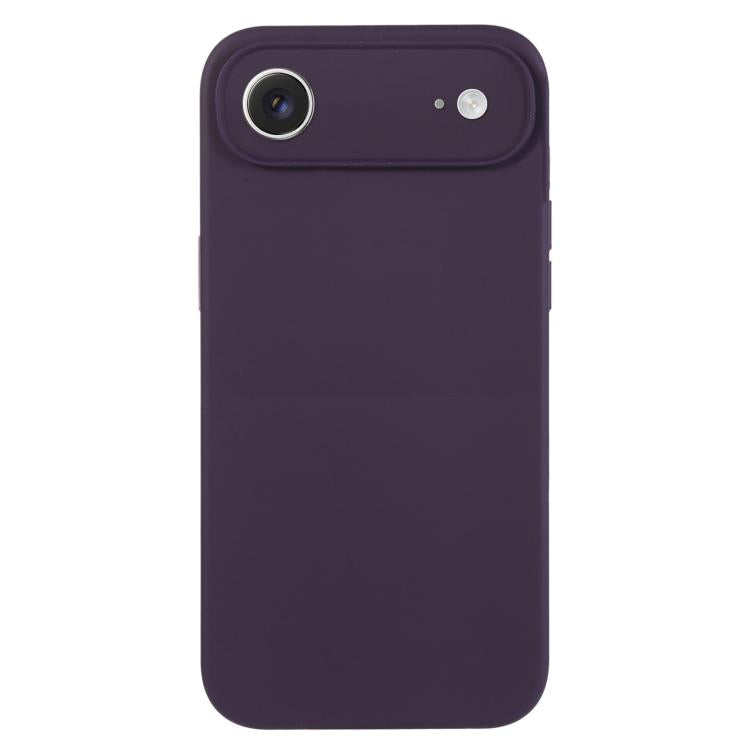 Ốp điện thoại silicone lỏng màu trơn lỗ nhỏ tinh tế, dành cho iPhone Air