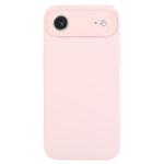 Ốp điện thoại silicone lỏng màu trơn lỗ nhỏ tinh tế, dành cho iPhone Air