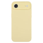 Ốp điện thoại silicone lỏng màu trơn lỗ nhỏ tinh tế, dành cho iPhone Air