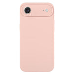 Ốp điện thoại silicone lỏng màu trơn lỗ nhỏ tinh tế, dành cho iPhone Air