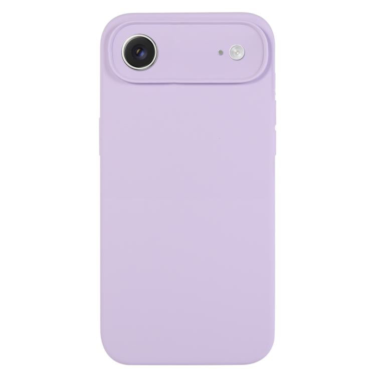 Ốp điện thoại silicone lỏng màu trơn lỗ nhỏ tinh tế, dành cho iPhone Air
