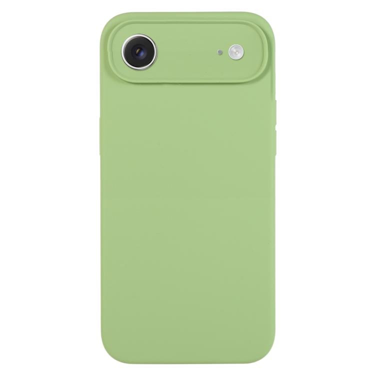 Ốp điện thoại silicone lỏng màu trơn lỗ nhỏ tinh tế, dành cho iPhone Air
