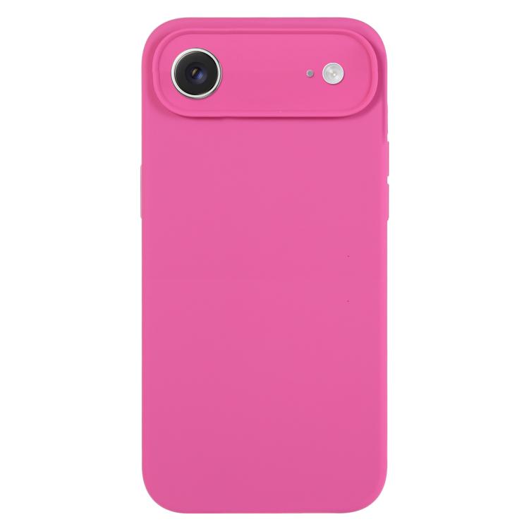 Ốp điện thoại silicone lỏng màu trơn lỗ nhỏ tinh tế, dành cho iPhone Air