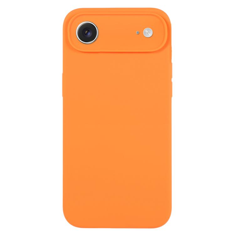 Ốp điện thoại silicone lỏng màu trơn lỗ nhỏ tinh tế, dành cho iPhone Air