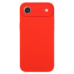 Ốp điện thoại silicone lỏng màu trơn lỗ nhỏ tinh tế, dành cho iPhone Air