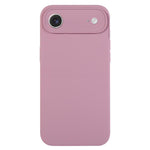 Ốp điện thoại silicone lỏng màu trơn lỗ nhỏ tinh tế, dành cho iPhone Air