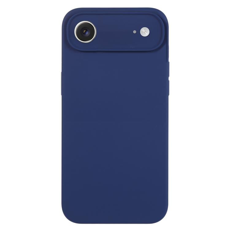 Ốp điện thoại silicone lỏng màu trơn lỗ nhỏ tinh tế, dành cho iPhone Air