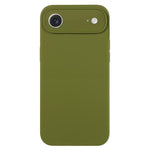 Ốp điện thoại silicone lỏng màu trơn lỗ nhỏ tinh tế, dành cho iPhone Air