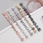 Dây đồng hồ kim loại kim cương vòng tay xDfind hình Vương miện, Dành cho Apple Watch 42 / 44 / 45 / 46 / 49mm, Dành cho Apple Watch 38 / 40 / 41 / S11 42mm