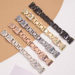 Dây đồng hồ kim loại kim cương vòng tay xDfind Happy Zoo, Dành cho Apple Watch 42 / 44 / 45 / 46 / 49mm, Dành cho Apple Watch 38 / 40 / 41 / S11 42mm